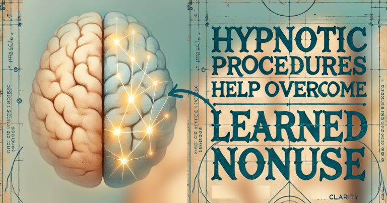 Stroke Recovery with Hypnosis