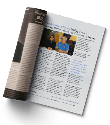 The Joymind Effect: Healing Faster, Feeling Better from the Comfort of Home